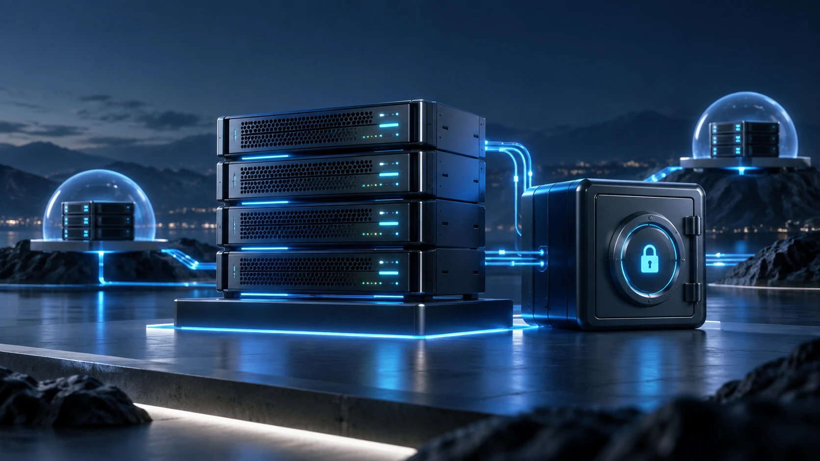 Hosting, backup e assistenza
