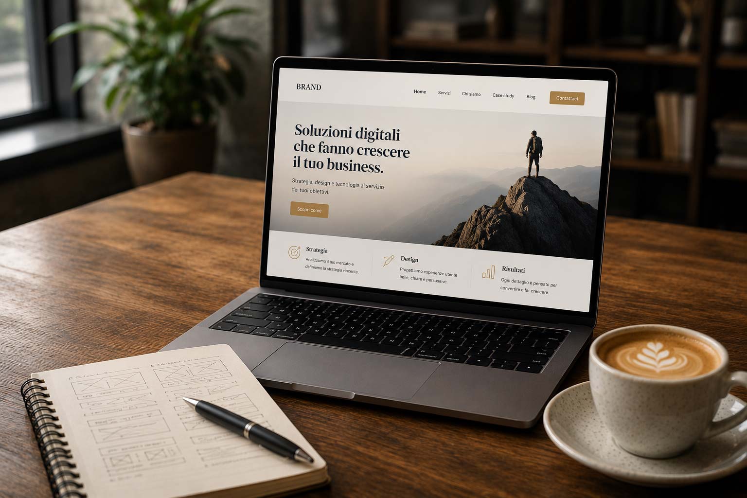 Web Design Strategico per siti web performanti a Trapani